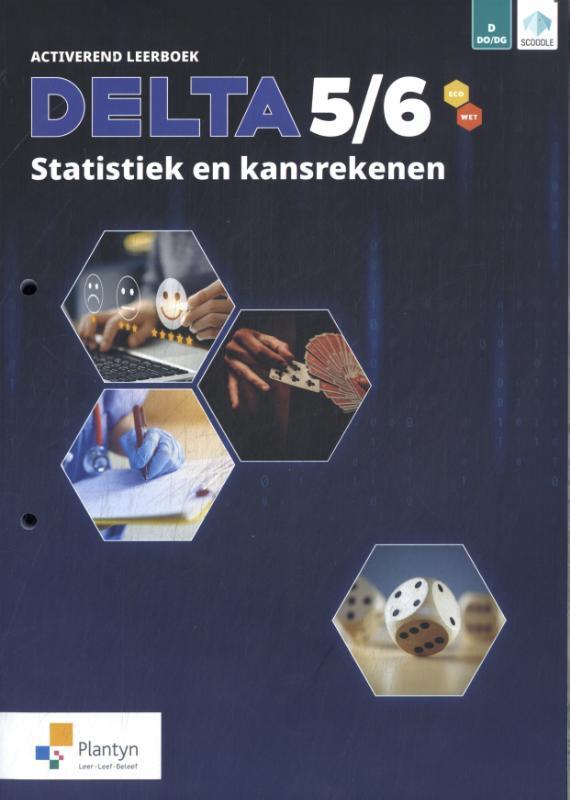 Delta 5/6 Statistiek & kansrekenen Activerend leerboek, Boeken, Schoolboeken, Zo goed als nieuw, Verzenden