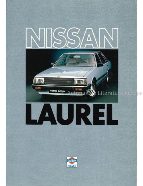 1983 NISSAN LAUREL BROCHURE DUITS, Boeken, Auto's | Folders en Tijdschriften