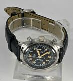 ED. Heuer & Co. - Stahl Chronograph - schwarzes Original, Nieuw