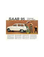 1962 SAAB 95 BROCHURE ENGELS (USA), Ophalen of Verzenden