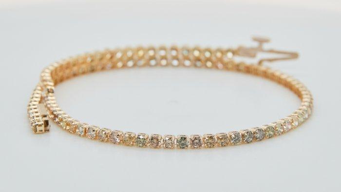 Armband - 18 karaat Geel goud - 2.02ct. tw. Diamant, Handtassen en Accessoires, Armbanden