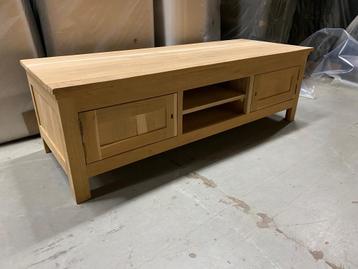 Massief eiken tv-dressoir (nieuw, outlet) beschikbaar voor biedingen