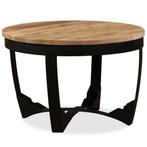 vidaXL Table basse bois de manguier brut 60x40 cm, Maison & Meubles, Verzenden, Neuf