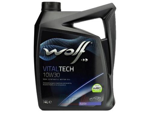 Veiling - 4x Wolf 10W-30 synthetische motorolie 4L, Auto diversen, Onderhoudsmiddelen