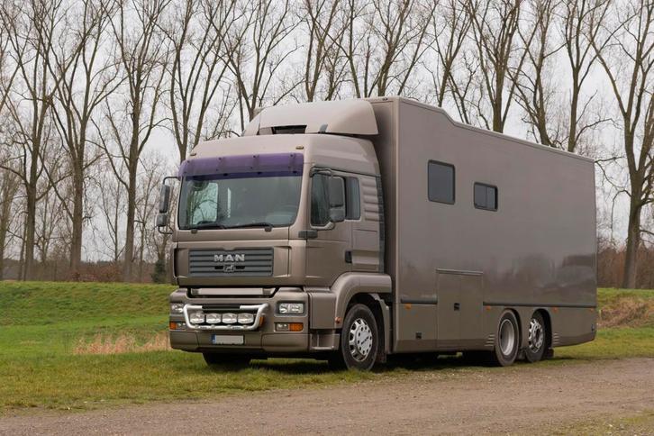 MAN TGA 26 Motorhome 4 Personen, Caravans en Kamperen, Mobilhomes, Diesel, tot en met 4, 8 meter en meer, Overige merken, Integraal