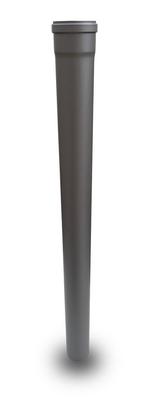 rookkanaal enkelwandig L:100 cm Ø80mm pelletkachel, Verzenden, Nieuw
