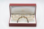 Cartier - Gold Plated Vintage Glasses *with Box* - Lunettes, Handtassen en Accessoires, Zonnebrillen en Brillen | Dames, Nieuw