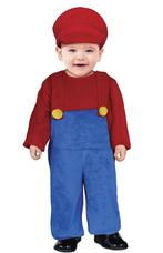 Super Mario Kostuum Baby, Kinderen en Baby's, Carnavalskleding en Verkleedspullen, Nieuw, Verzenden