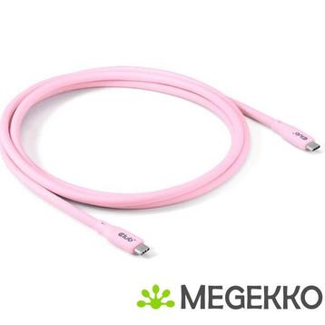 CLUB3D USB C cable pink, Verzenden
