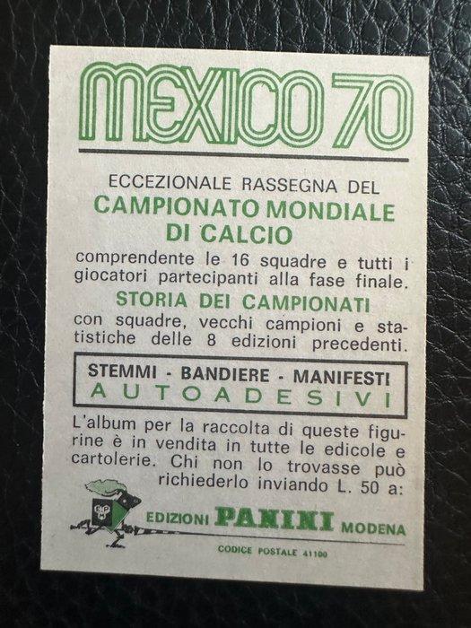 1970 Panini Bobby Charlton Mexico 70 Green back - 1 Sticker, Verzamelen, Stickers