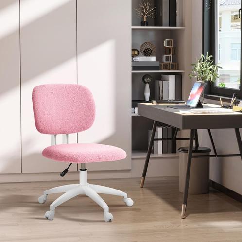 Bureaustoel - ErgonomicLux - Verstelbaar - Roze, Huis en Inrichting, Bureaus, Nieuw, Ophalen of Verzenden