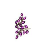 Zonder minimumprijs - Ring Zilver, Verguld Amethist - 5,80, Nieuw