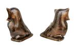Figurine - Bruine uilen - Bronze