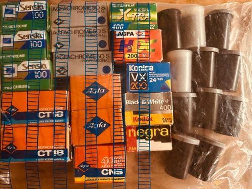 Agfa, Kodak, Konica, Fujifilm 35mm and 120mm (26x), Audio, Tv en Foto, Fotocamera's Analoog