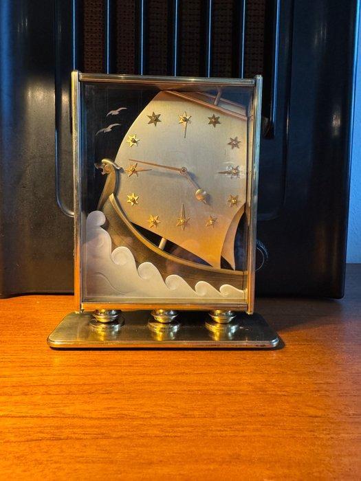 Tafelklok - Jaeger-LeCoultre - Vintage Koper - 1950-1960, Antiek en Kunst, Antiek | Klokken