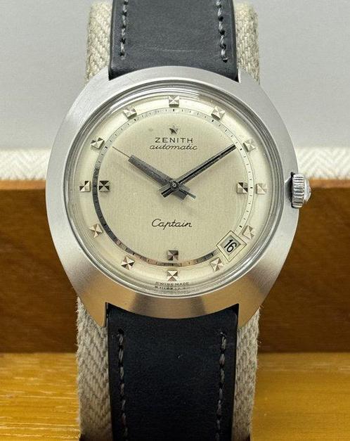 Zenith - Captain Automatic - Zonder Minimumprijs -, Handtassen en Accessoires, Horloges | Antiek