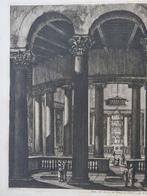 Luigi Rossini (1790–1857) - veduta dellInterno del Tempio