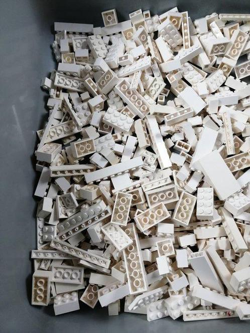 Lego - geen serie - Partij van 1000 witte bouwstenen -, Kinderen en Baby's, Speelgoed | Duplo en Lego