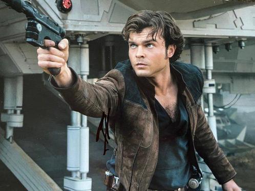 Solo: A Star Wars Story - Signed by Alden Ehrenreich (Han, Verzamelen, Film en Tv