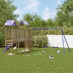 vidaXL Speelhuis geïmpregneerd grenenhout, Kinderen en Baby's, Speelgoed | Buiten | Speeltoestellen, Verzenden, Nieuw