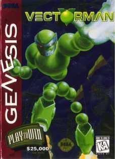 Vectorman - Sega Genesis - NTSC (Losse Cassette), Games en Spelcomputers, Games | Sega, Zo goed als nieuw, Ophalen of Verzenden