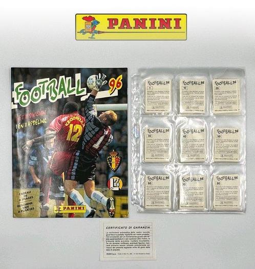 Panini - Football 96 Belgium - 1 Empty album + complete, Collections, Collections Autre