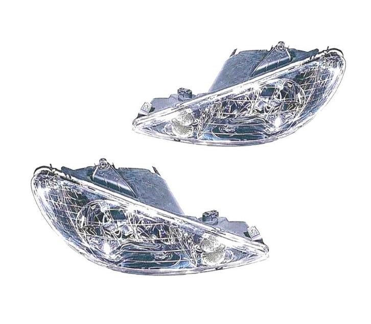 PHARES PEUGEOT 206 98-09 H7+H7, Auto-onderdelen, Verlichting, Verzenden