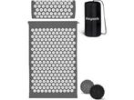 Veiling - LifeGoods Acupressuur Mat met kussen - grijs/wit, Nieuw