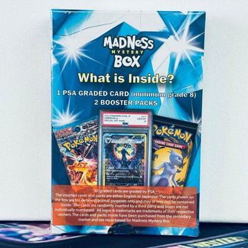 Pokémon Mystery box beschikbaar voor biedingen