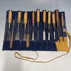 Tataki Mukomachi Maru Nomi | Bench-Mortise-Round Chisels Set