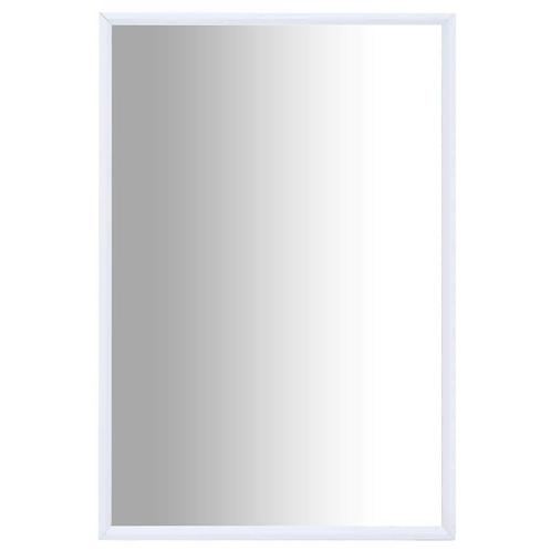 vidaXL Spiegel 60x40 cm wit, Huis en Inrichting, Woonaccessoires | Spiegels, Nieuw, Verzenden