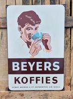 Beyers Koffies emaille bord, Collections, Marques & Objets publicitaires, Verzenden