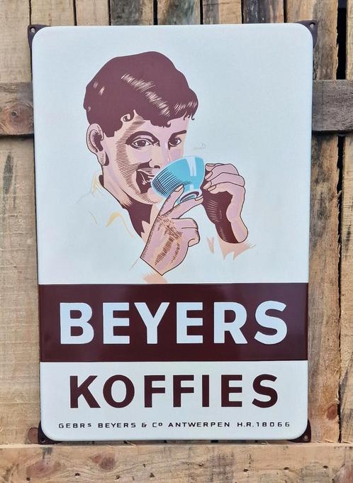 Beyers Koffies emaille bord, Collections, Marques & Objets publicitaires, Envoi