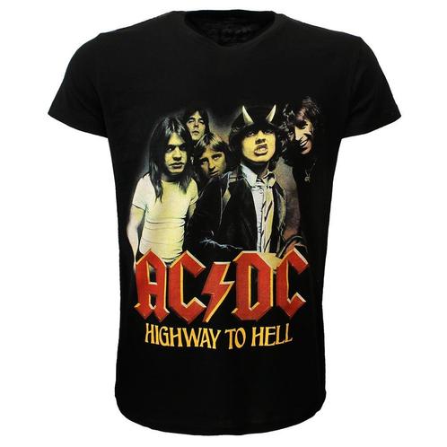 AC/DC Highway To Hell Band T-Shirt - Officiële Merchandise, Kleding | Heren, T-shirts