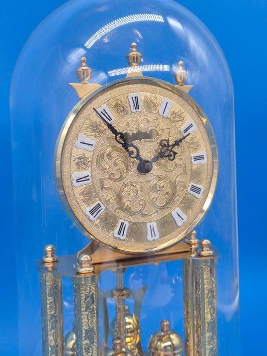 Klok - Aug. Schatz & Söhne – Jahresuhr mit Glaskuppel –, Antiquités & Art, Curiosités & Brocante