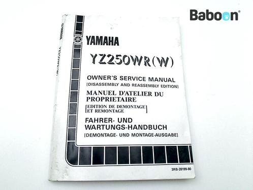 Livret dinstructions Yamaha YZ 250 1986-2012 2T WR  (W), Motos, Pièces | Yamaha, Envoi