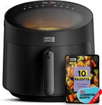2dekans | LEBENLANG Airfryer 5L & 1500W - 8 Programmas -, Ophalen of Verzenden