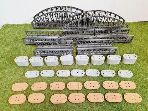 Märklin H0 - 725/725/7253/7262/7263 - Éléments de pont pour, Hobby en Vrije tijd, Modeltreinen | H0