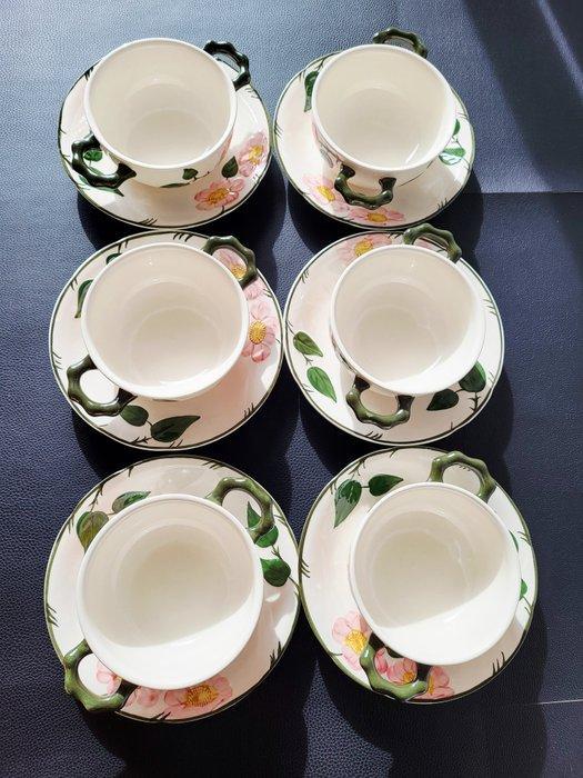 Villeroy & Boch - Tafelservies voor 6 (13) - Wildrose -, Antiek en Kunst, Antiek | Meubels | Tafels