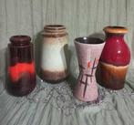 Vaas - Keramiek - Scheurich vier vazen