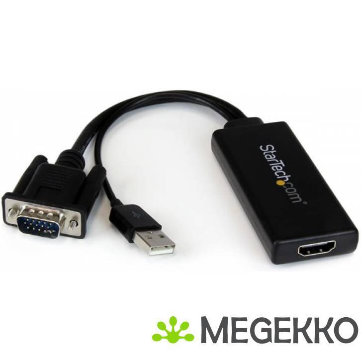 StarTech.com VGA-naar-HDMI-adapter met USB-audio & -voeding, Computers en Software, Overige Computers en Software, Nieuw, Verzenden
