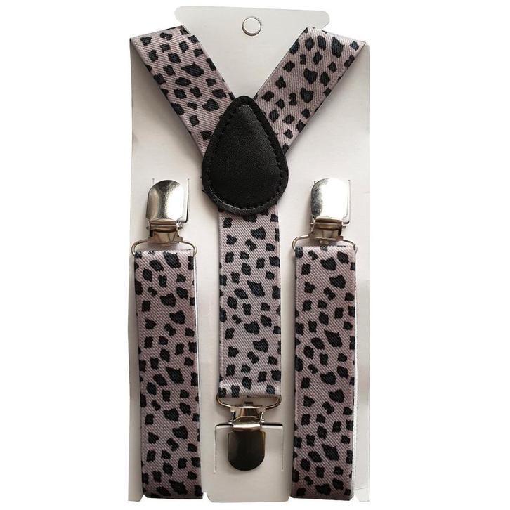 Fako Fashion - Kinder Bretels - Print - Luipaard - 65cm -, Kinderen en Baby's, Kinderkleding | Overige, Verzenden