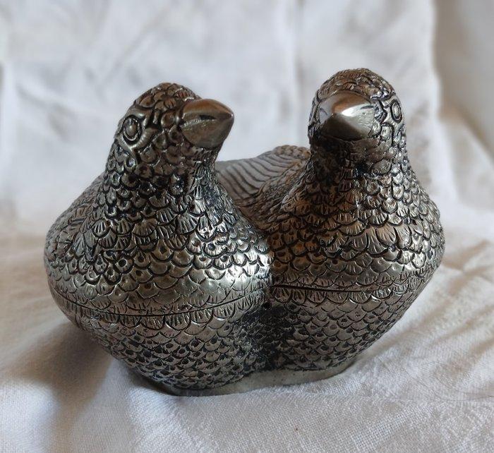 Gucci - Tafelmiddenstuk - Colombe - Gerijpt met zilver, Antiek en Kunst, Antiek | Meubels | Stoelen en Sofa's