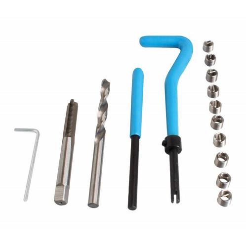 SATRA Schroefdraad Reparatie set M10 X 1.5, Doe-het-zelf en Bouw, Gereedschap | Handgereedschap, Nieuw, Ophalen of Verzenden