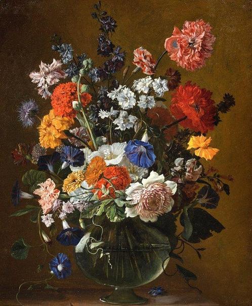 Hieronymus Galle (1625-1680) - Natura morta con vaso di, Antiek en Kunst, Kunst | Schilderijen | Klassiek
