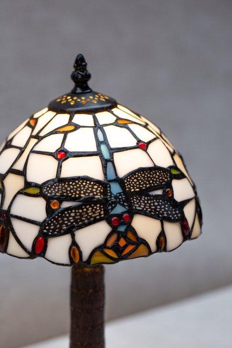 Lamp - Tiffany style - Glas-in-lood, Antiquités & Art, Art | Objets design