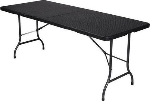 Tweedekans | Perel Klaptafel, inklapbaar, weerbestendig,, Tuin en Terras, Tuintafels, Ophalen of Verzenden