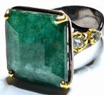 Zonder minimumprijs - Ring - 18 karaat Zilver, Geel goud, Handtassen en Accessoires, Ringen, Nieuw