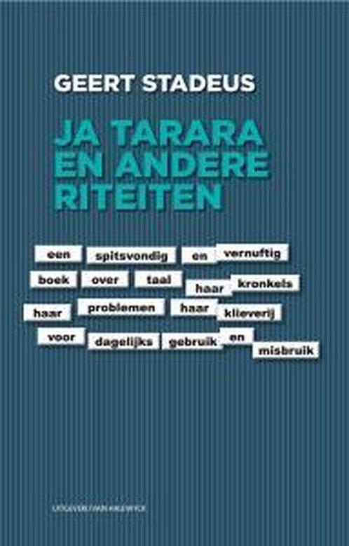 Ja Tarara En Andere Riteiten 9789461310743, Livres, Art & Culture | Arts plastiques, Envoi
