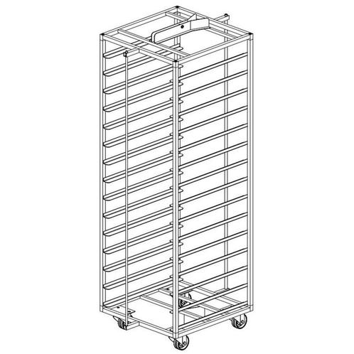 R.V.S. kar voor roterende oven  .../5E-L & ...5G-F, Zakelijke goederen, Horeca | Keukenapparatuur, Nieuw in verpakking, Bakkerij en Slagerij